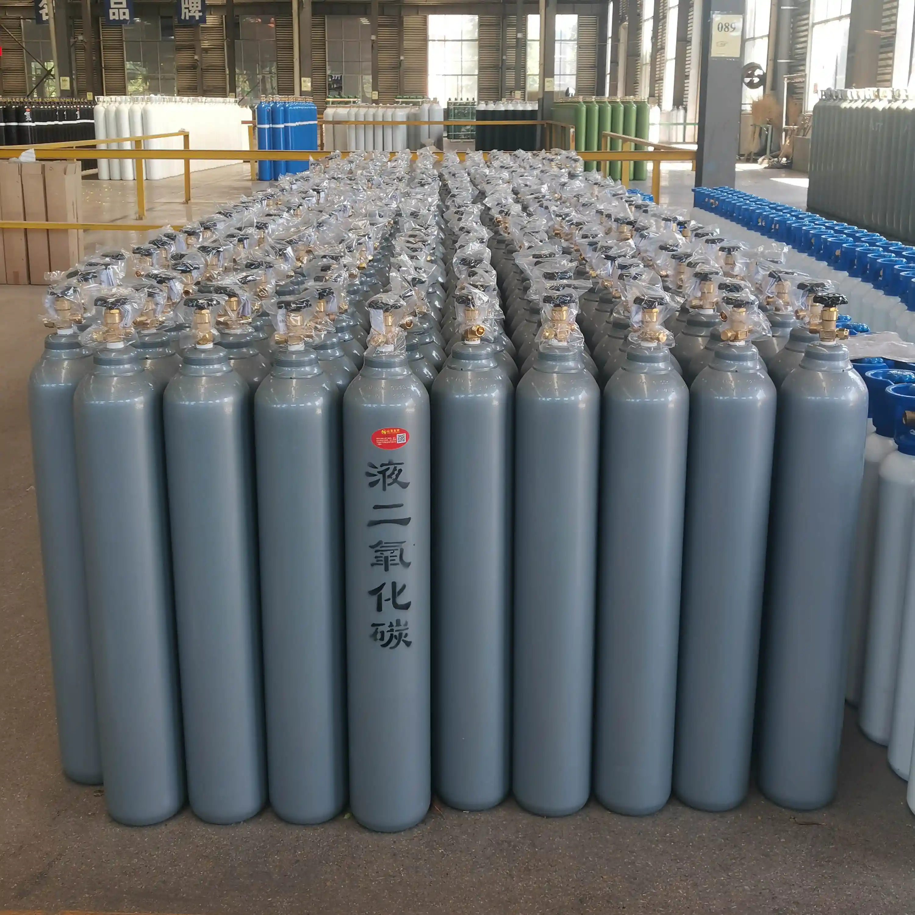 China manufacturer 1L 2L 3L 5L 10L 20L 40L Oxygen Argon gas cylinders tank Industrial gas empty bottle