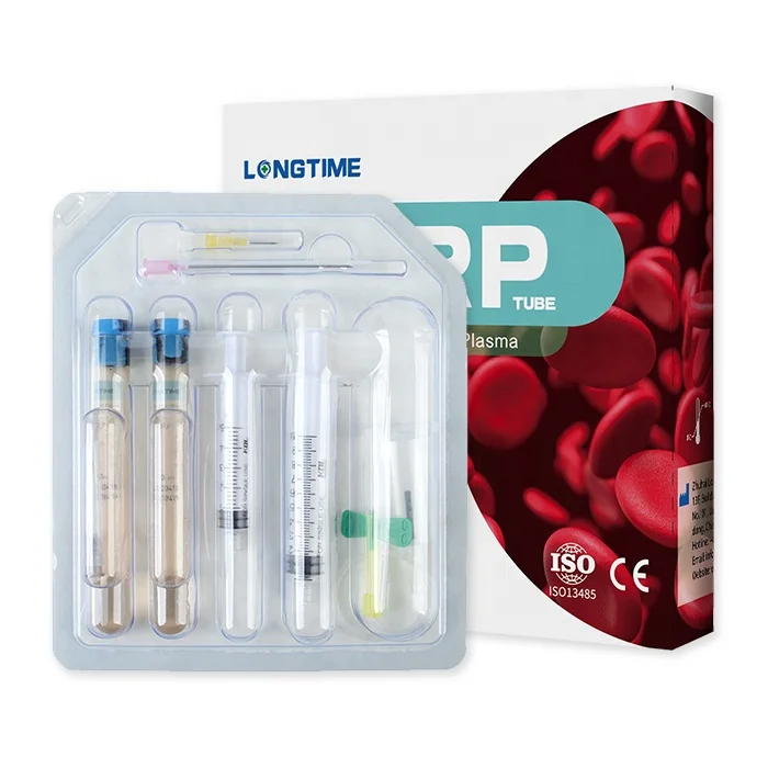 LONGTIME Medical Platelet Rich Plasma Glass Tube PRP Kit for sale