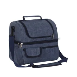 Student lunch bag one-shoulder carry-on heat preservation bag Travel portable picnic bag customizable LOGO