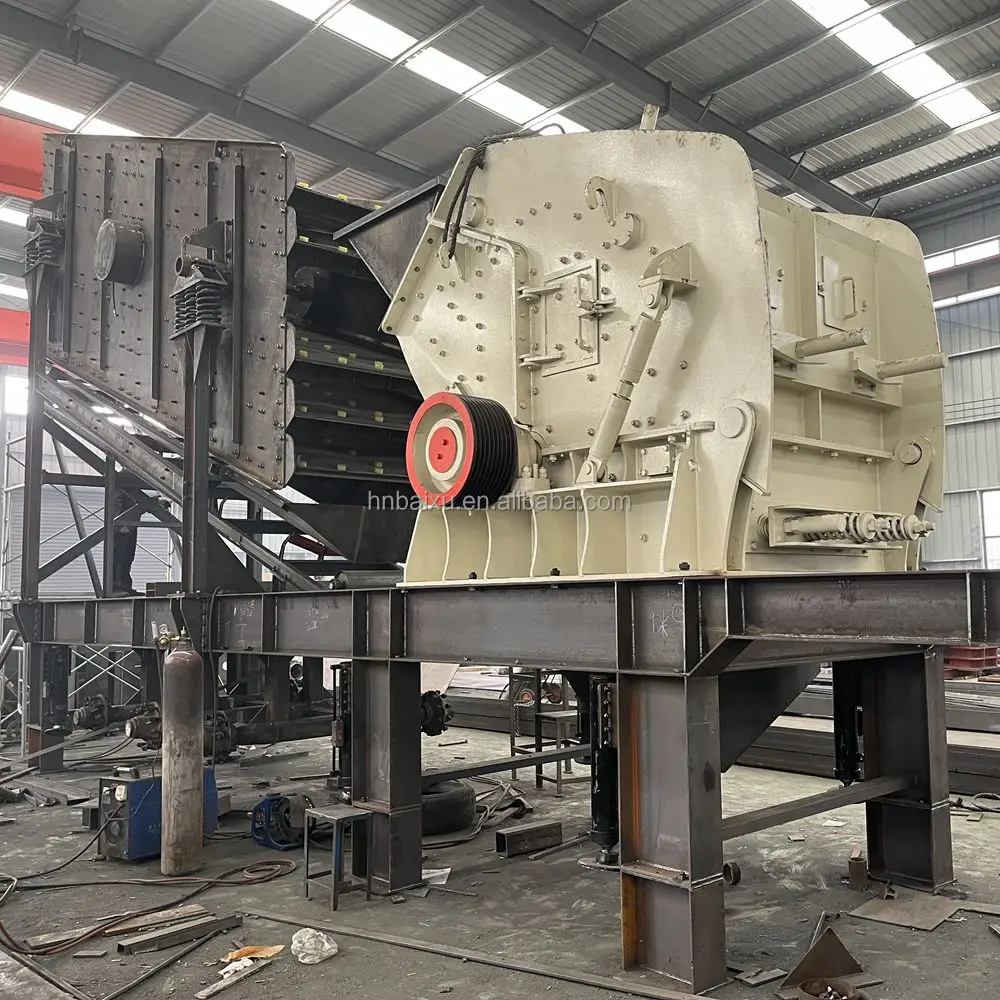 popular in honduras portable quarry river rocks sand pf1315 impact crusher with screening for stone