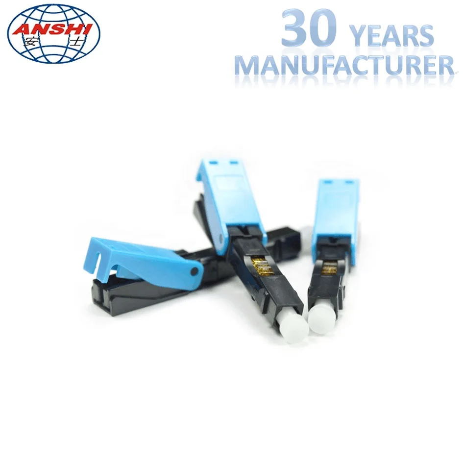 ANSHI Fiber Optic SC/PC Quick FAST CONNECTOR
