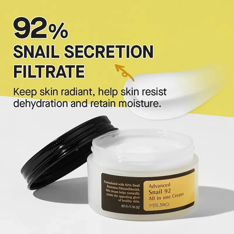 Women Face Cream The Best One Natural Anti Ageing Snail Cream Moisturizing Day And Night Snail Cream For Sensitive Skin
