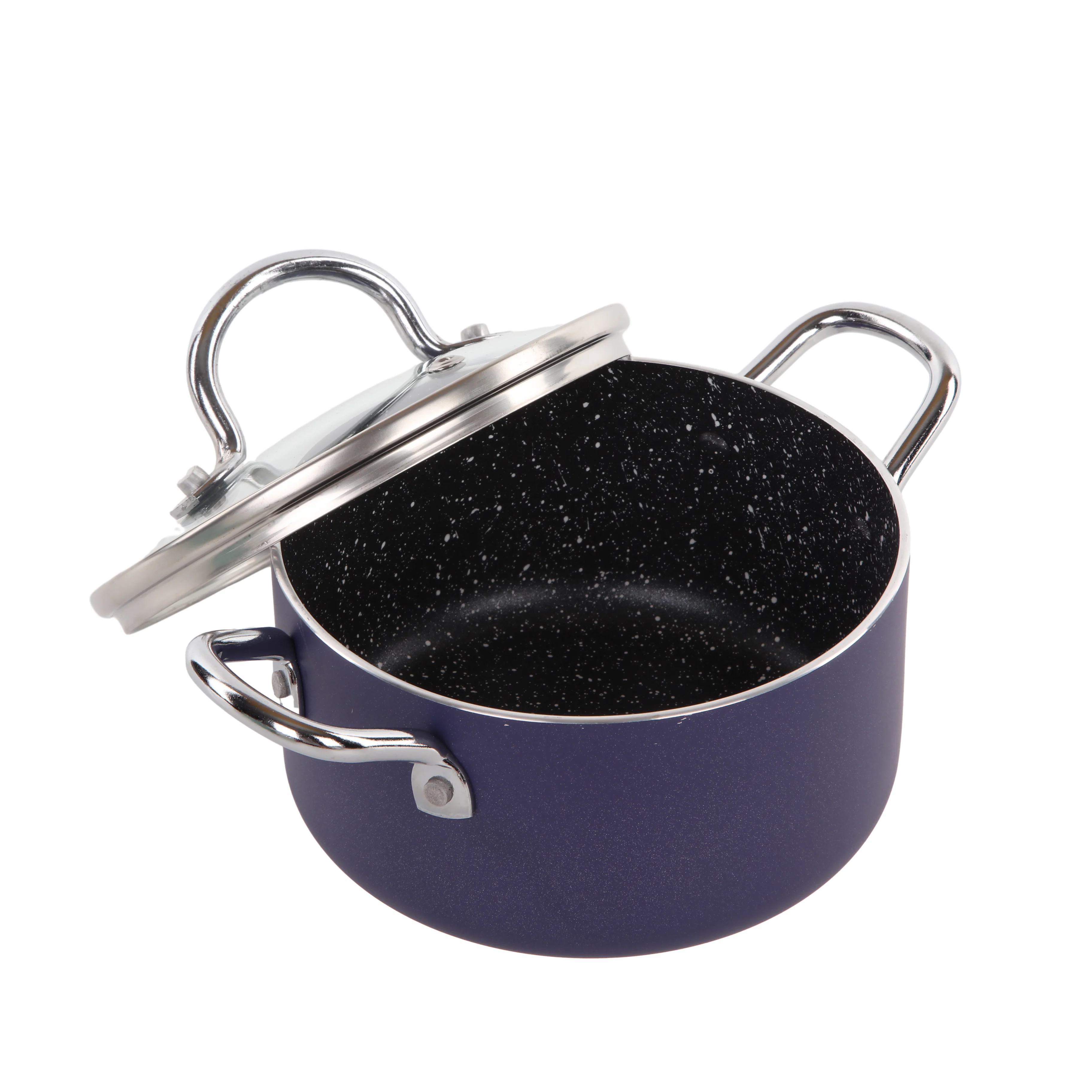 Non-stick Aluminum  Cookware Cute Mini Sauce Pan Milk Pot  Baby food Pot  with Lid