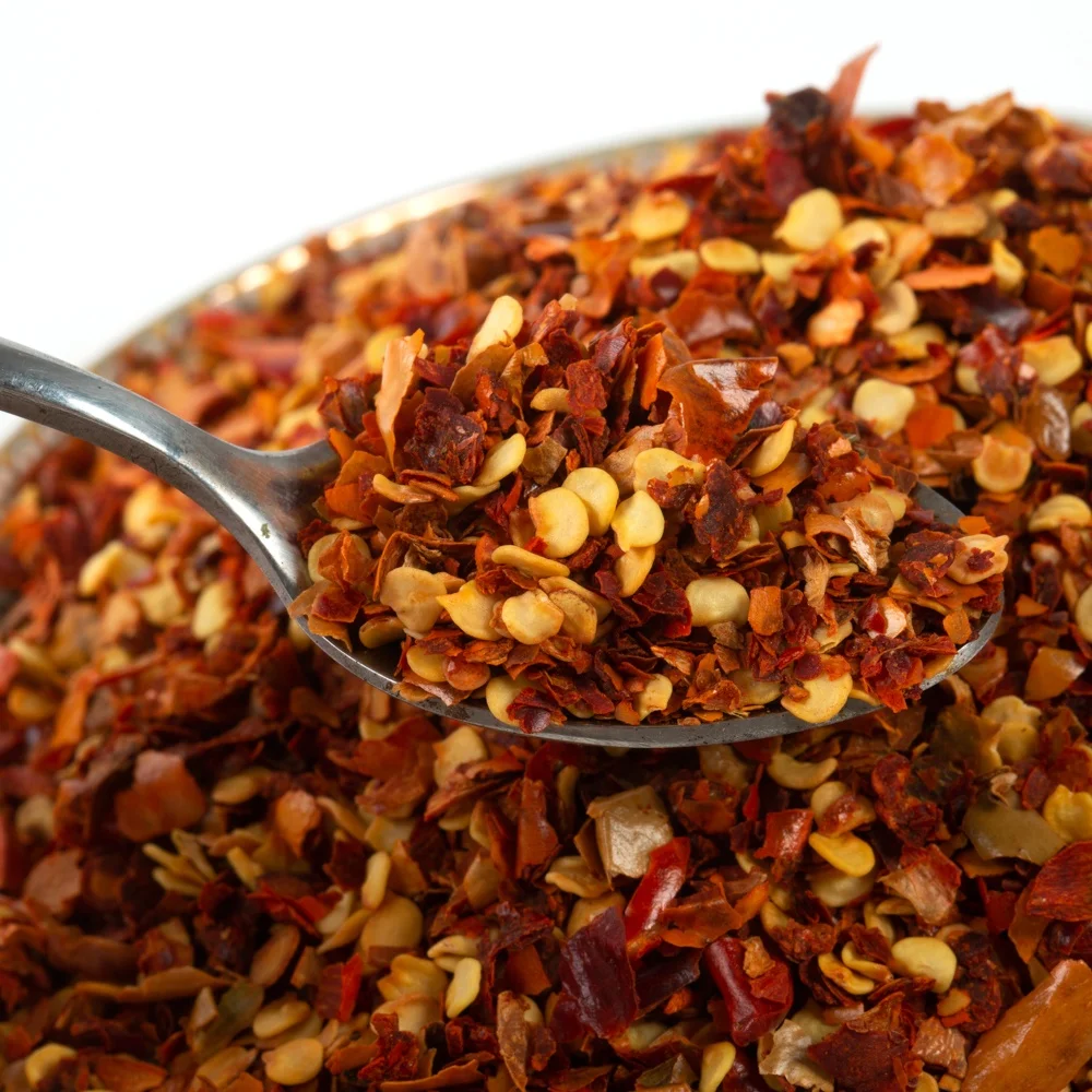 ISO/BRC/HACCP Certified  crushed red chili /chilli flakes/paprika China Jiaozhou supplier price
