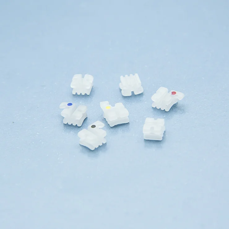 Customized Ceramic Bracket Mini Dental Braces Orthodontic Bracket