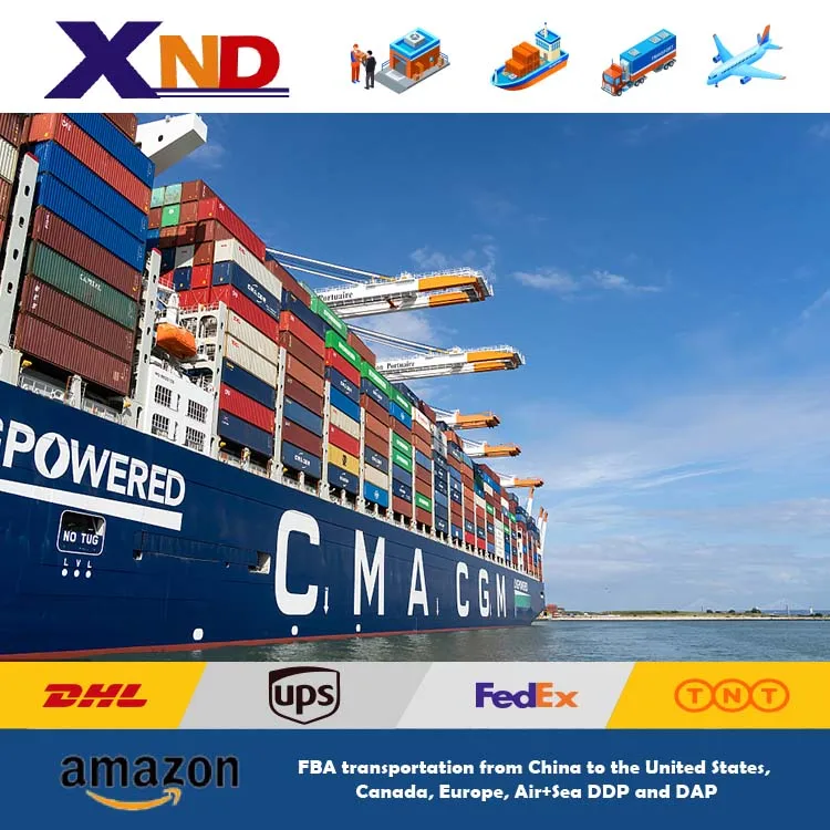 Logistics service from China To USA Door To Door Service Sea ddp Freight By USA UK IT FR Shipping Agent sea freight Express ddu