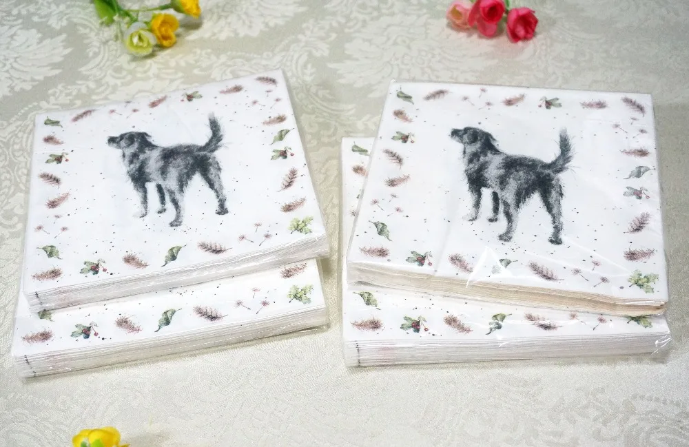 Animal Print Paper Napkin For Decoupage