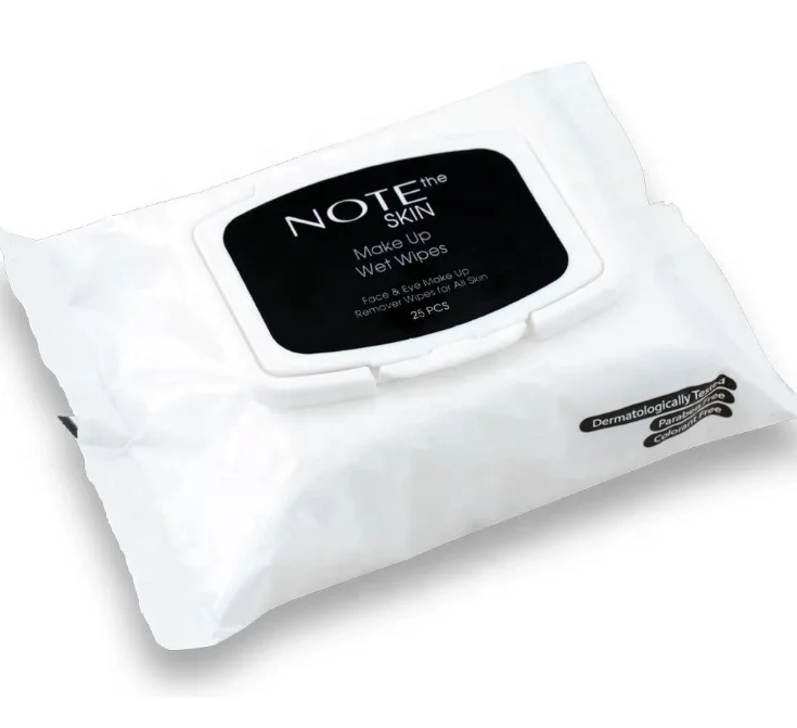 Влажные биоразлагаемые влажные салфетки OEM/ODM без масла, женские портативные салфетки для удаления макияжа