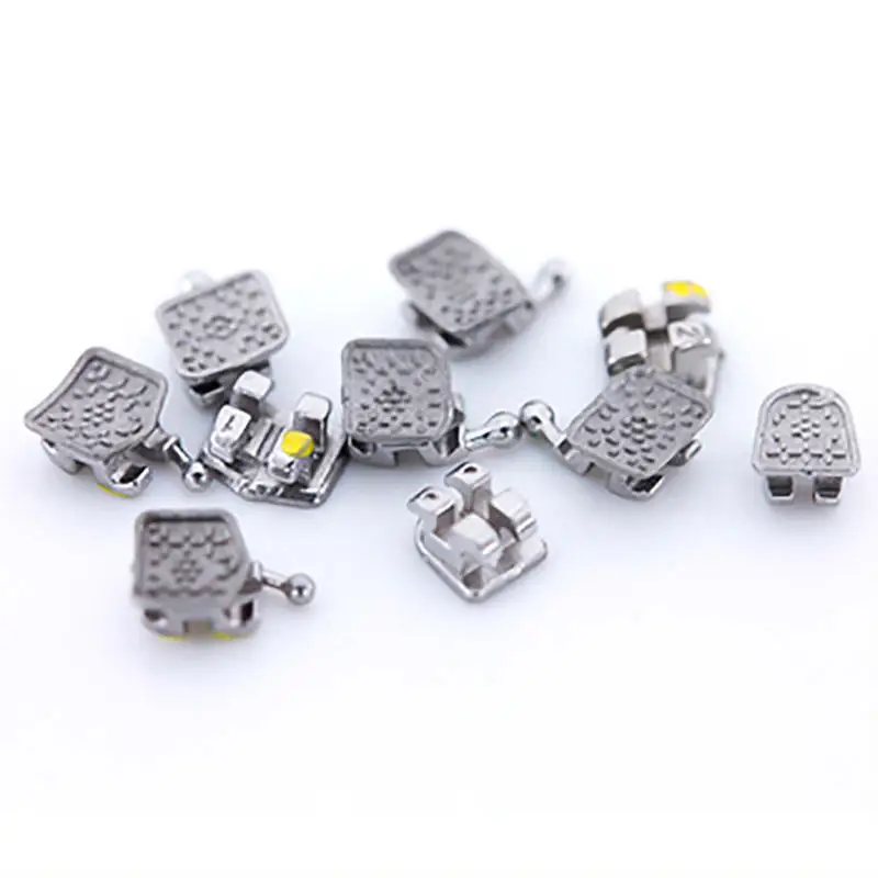 Медицинский стоматологический ортодонтический металлический кронштейн Sichuan UM с 345 крючками 022 018 зубные скобы ortho edgewise monoblock