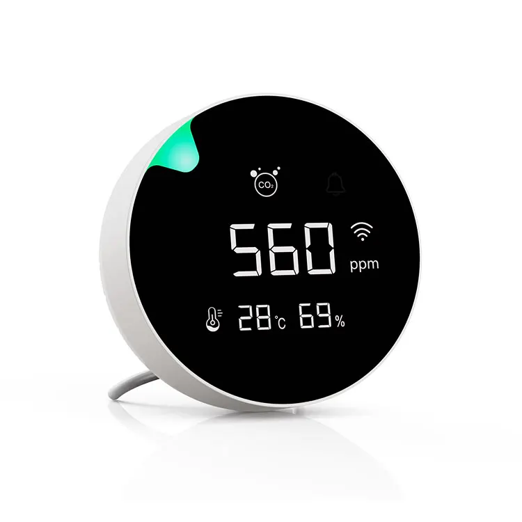 AVICHE H7 Tuya Portable Air Quality Monitor Wifi Mini Digital Ndir CO2 Meter With CE