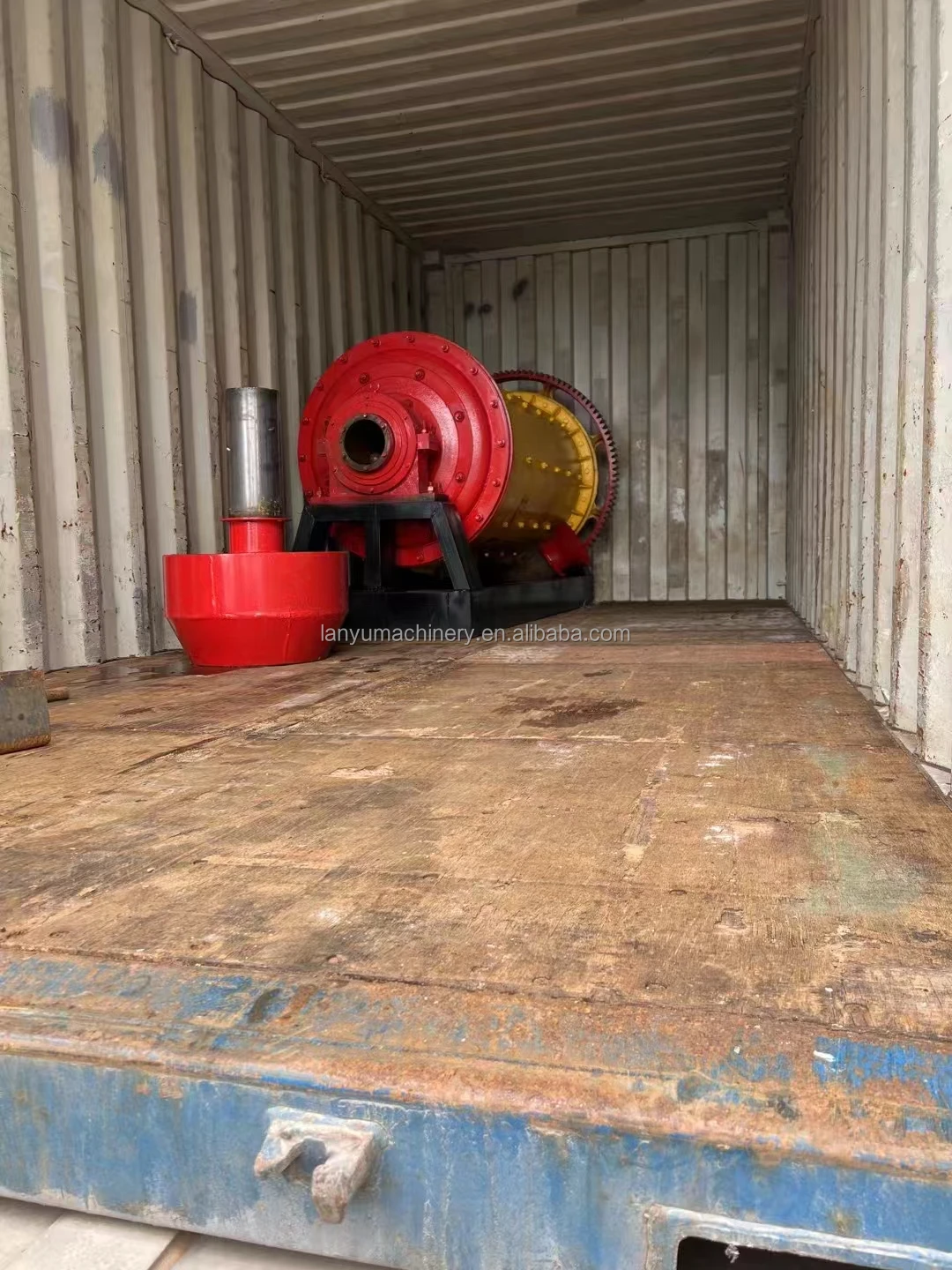 High Performance New Condition Ball Mill for Gold Lead Oxide Ore with Engine Core Components Bearing Gearbox Motor