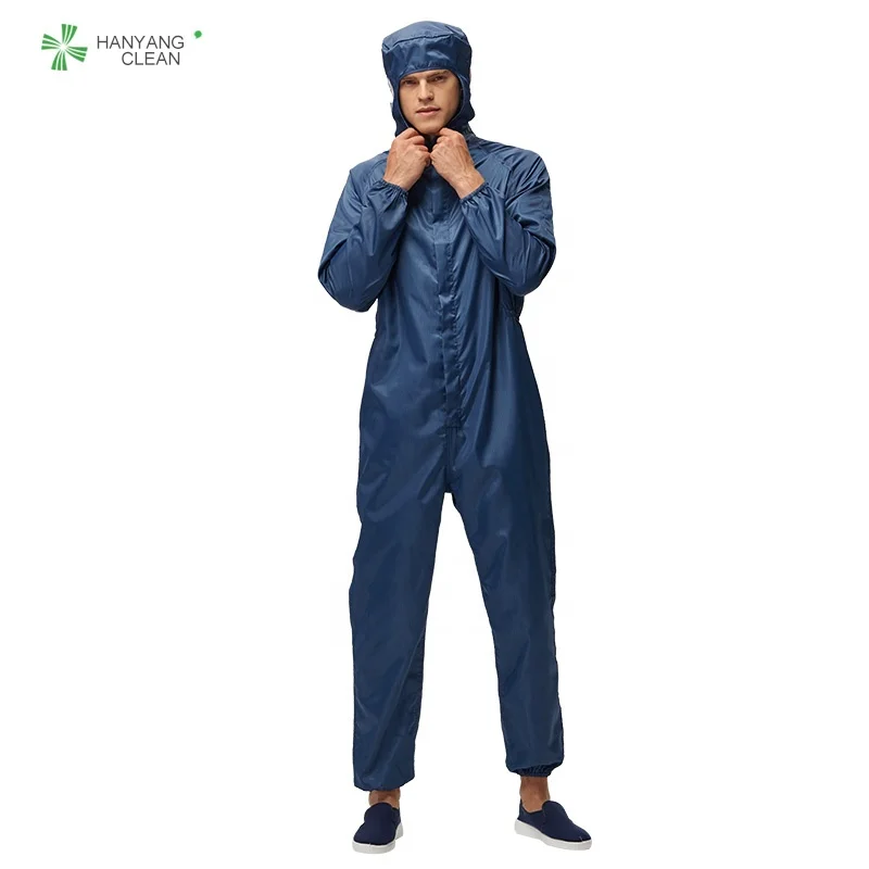 Clean room Unisex garments esd anti-static jumpsuit antistatic working clothes