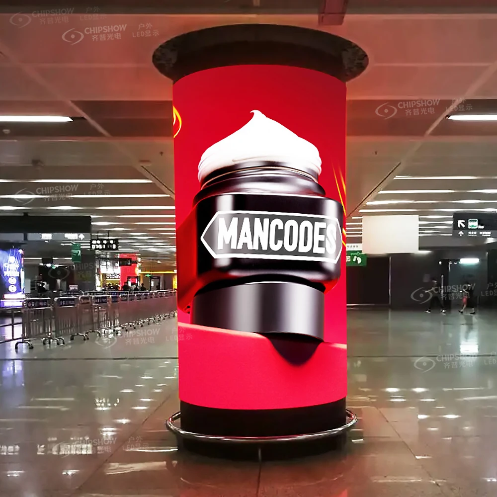 Ultra Thin Indoor Window Glass Film Flexible Transparent Advertising Display LED Screen