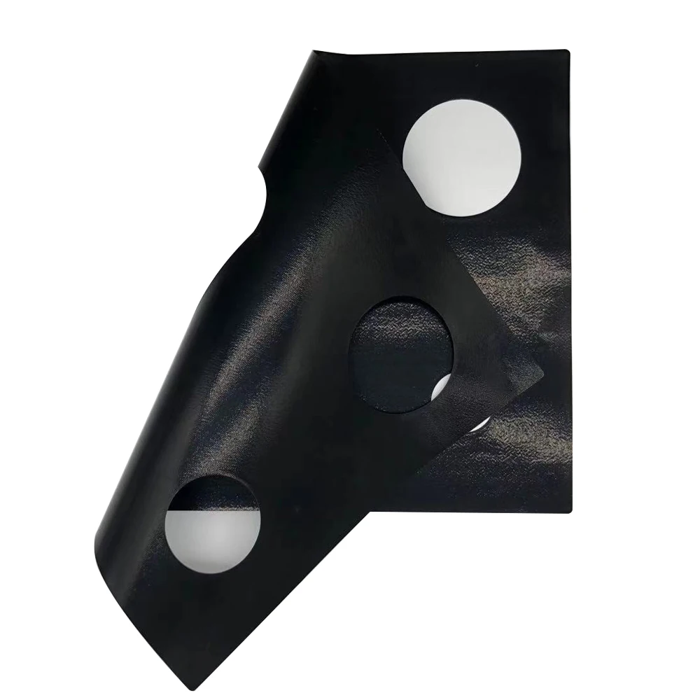 0.2mm hot new style Customized 5-burner ptfe stovetop protector62*41.5cm black gas stove cover burner protector liner