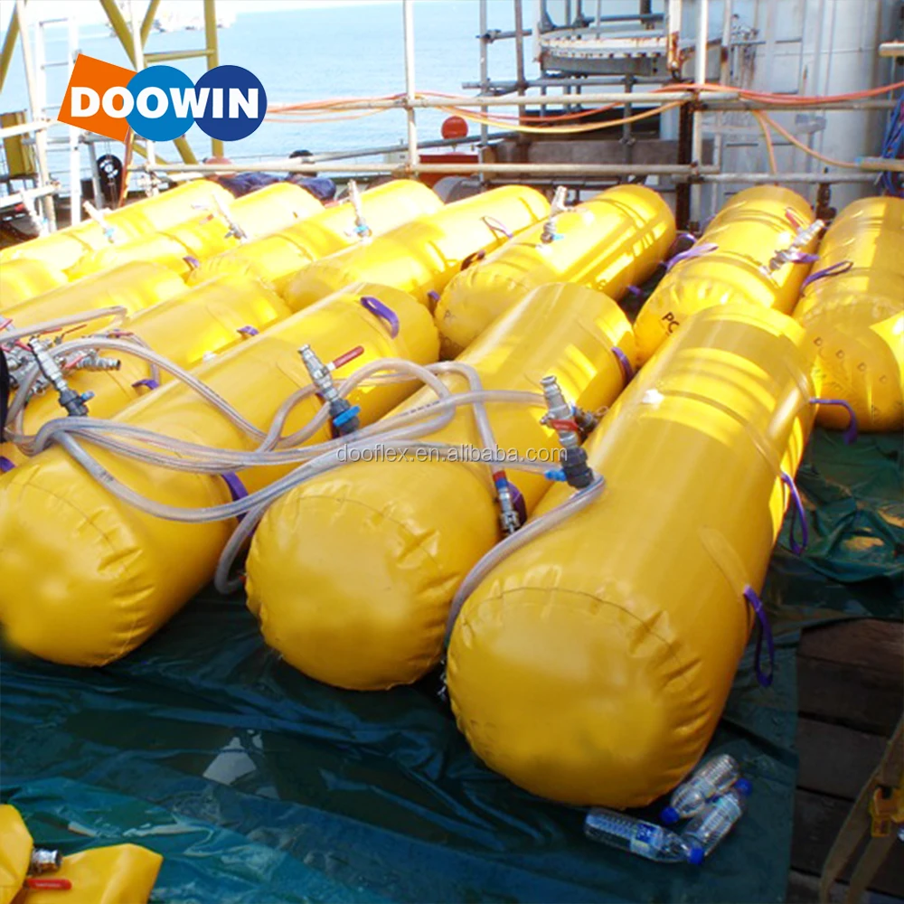 The best choice overload PVC rescue boat Sausage Bag For Lifeboat Load Test