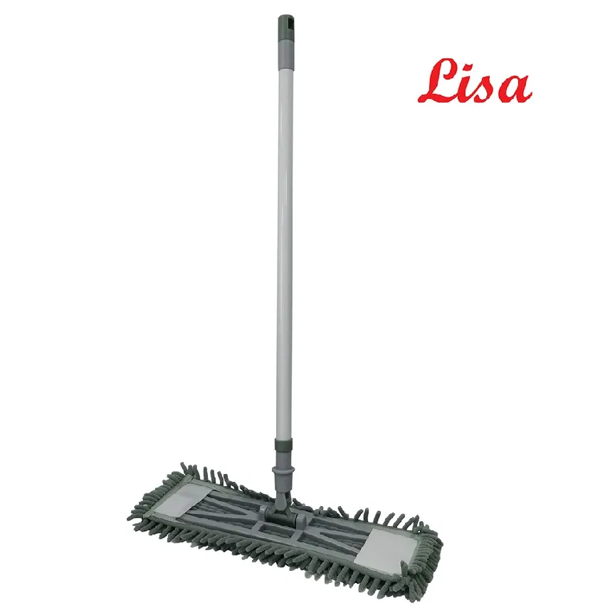 household cleaning chenille flat mop adjustable spin  mop with telescopic handle easy for floor cleaning