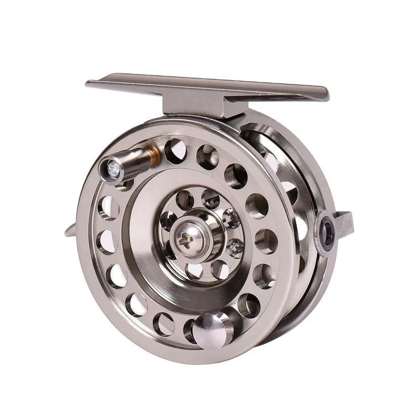 
Fly Fishing Reel All Metal CNC Machined BLD 50/60 Right Hand Large Arbor pesca Accessories Tackle All Metal Fly Fishing Reel 