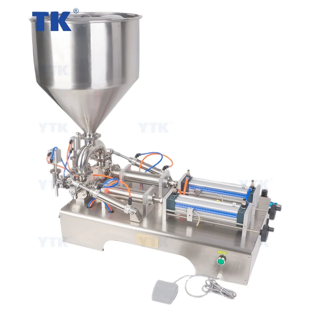 Desktop cheap liquid beer water bottle filling machine turkey jelly soup tomato sauce honey sachet cream cheese filling machine