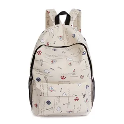 Wholesale Cheap Cute Bag Pack Student Backpack new Canvas Backpack
