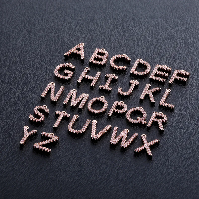 Custom  Adjustable Choker Necklace Charm Initial Butterfly Gemstone Tennis Chain Necklace