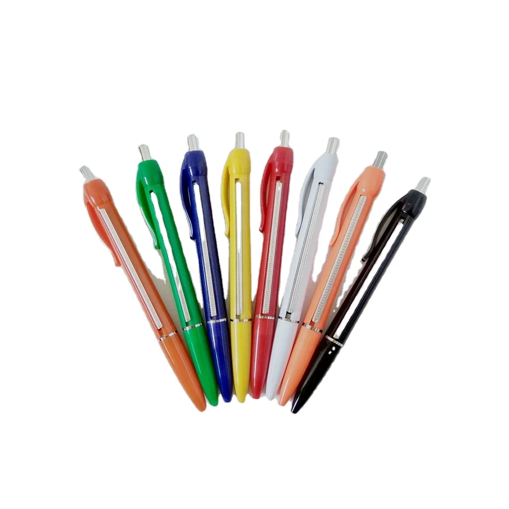 Best selling banner ball pen promotion pen with roll out paper