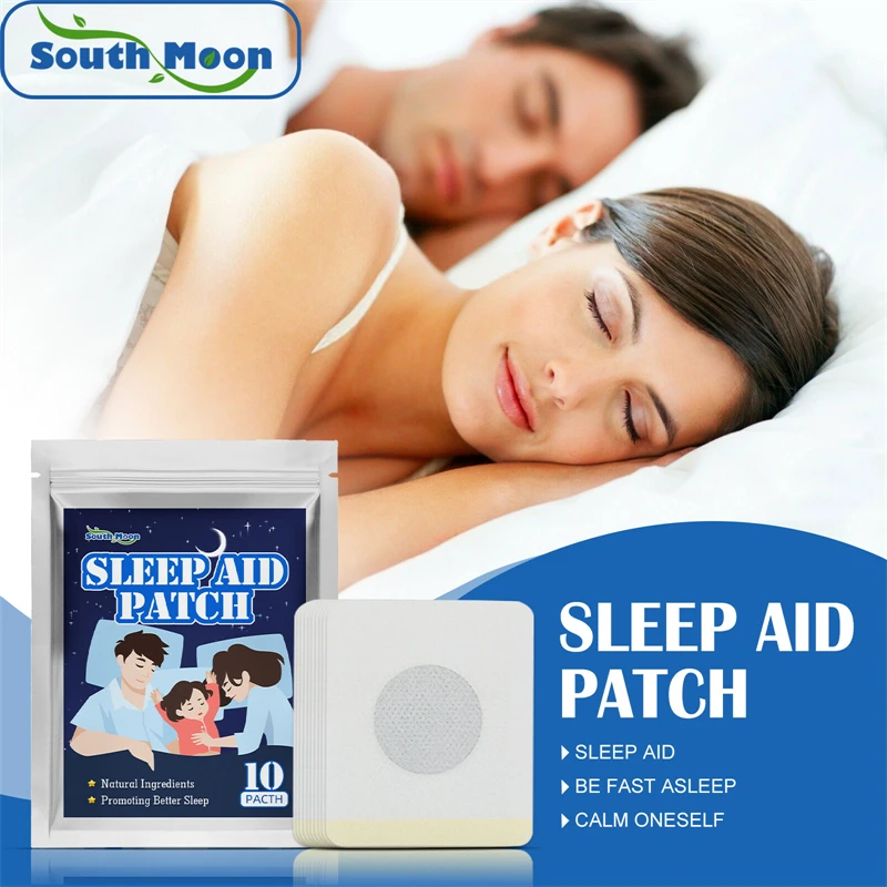 South Moon 10pcs kids sleeping patches sleep quality improving jet lag relieving sleep aid patch