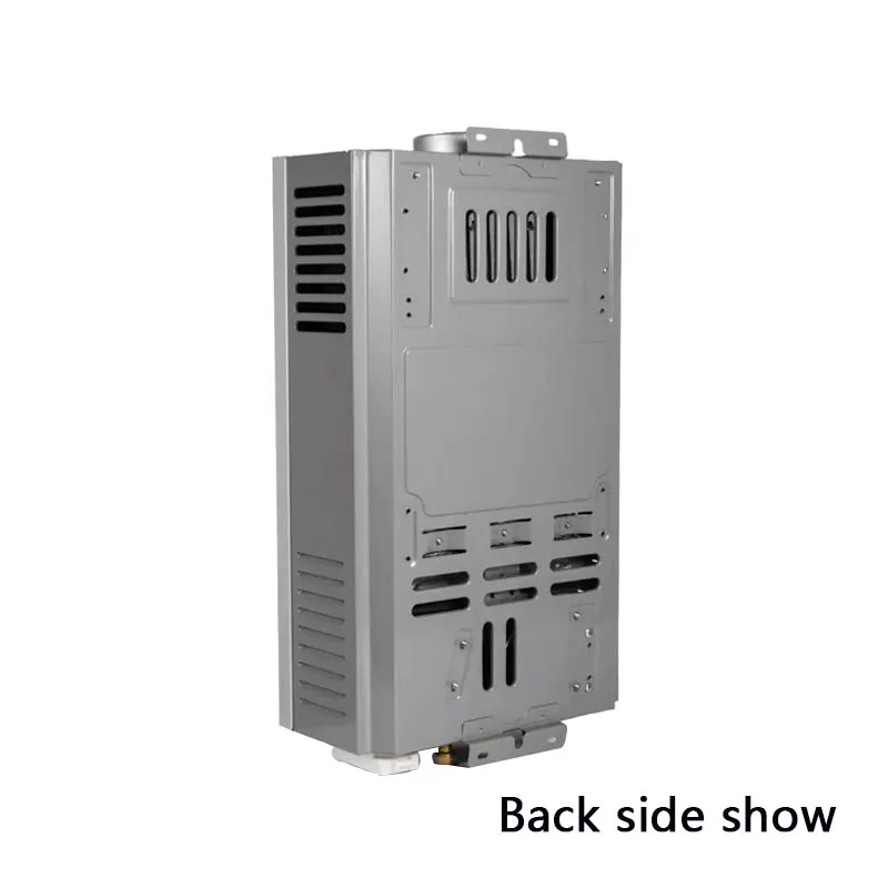 Sale China zhongshan wholesale gas hot water heater boiler 8L12L cheap price gas geyser 3.0V battery ignition parts instant home