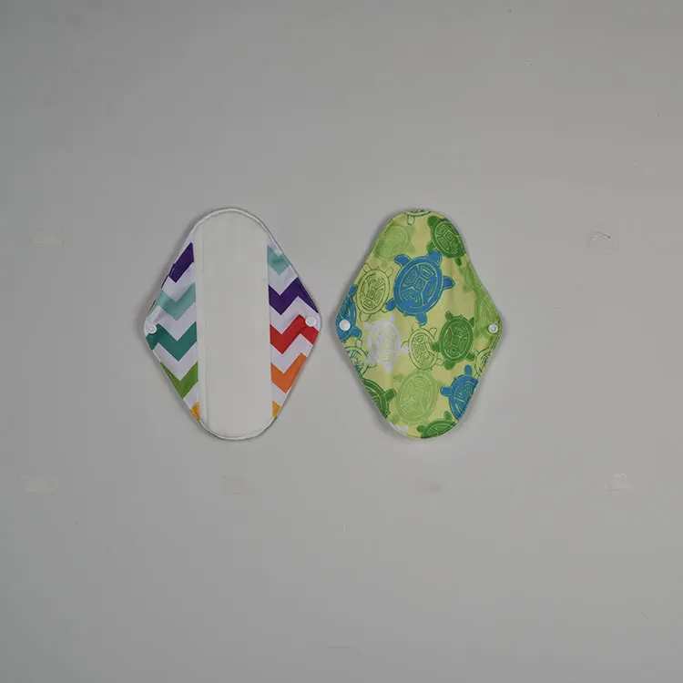 
Reusable menstrual cloth sanitary napkin 100% organic bamboo soft and healthy for mom use 