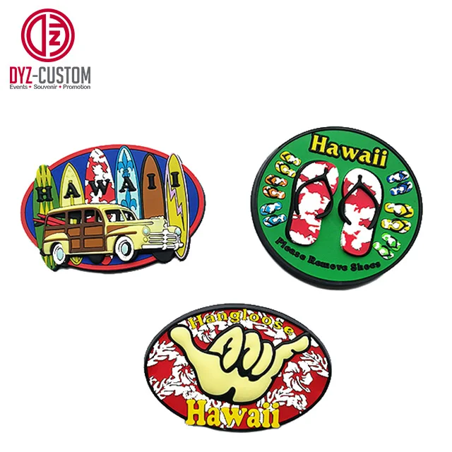 BAHAMAS tourist souvenir fridge magnets Custom 3d soft pvc fridge magnets