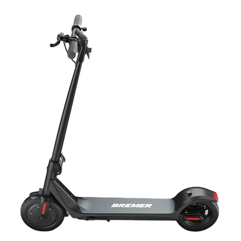 Hot sale EU overseas warehouse Smart portable foldablelectric motorcycle scooter with LCD closed type drum brake