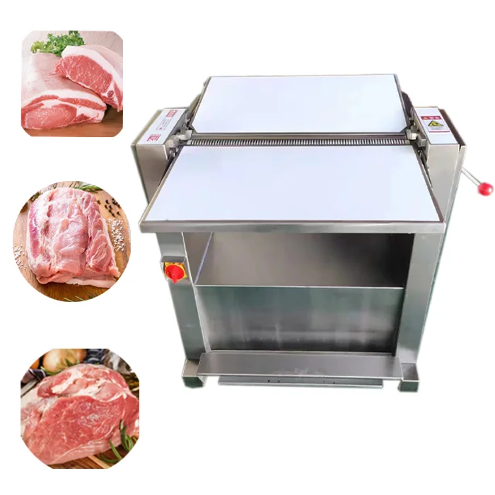 Customizable Pig Meat Pork Skin Removing Machine beef Fat Meat Peeler Machine Electric Pork Skin Peeling Machine