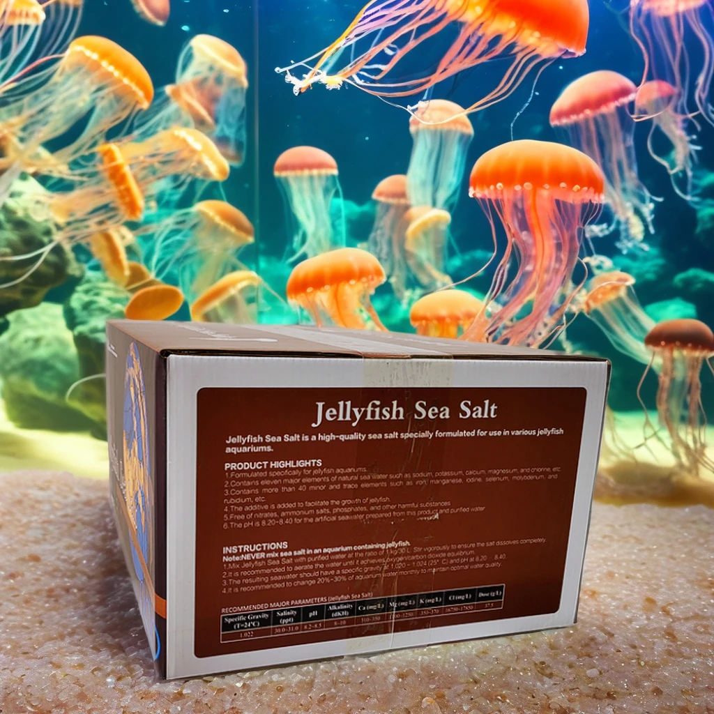 Top Factory OEM Welcomed Good Parameters Rich Elements Aquarium Jellyfish Sea Salt