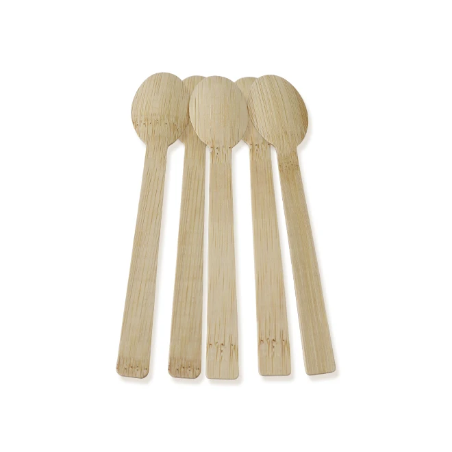 
Hot selling 2020 manufacture eco-friendly Disposable Bamboo Cutlery Set With Fork Spoon Knife 170mm 