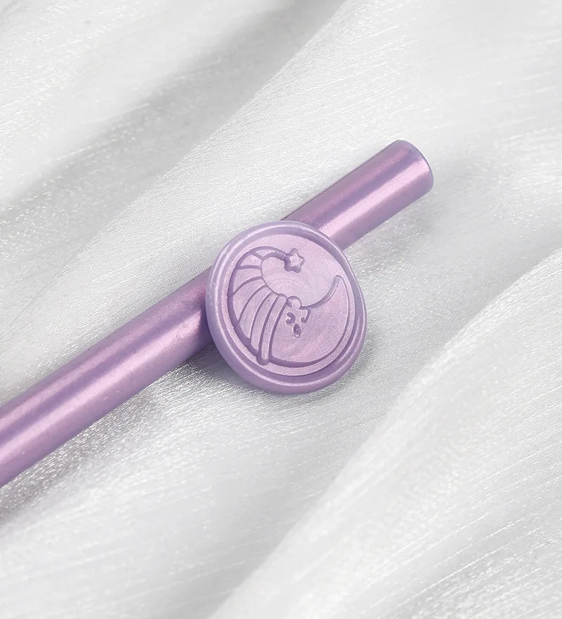 New Aurora Colors 7MM  Sealing Wax Sticks Use For Hot Melt Glue Gun 8 Colors Sealing Wax