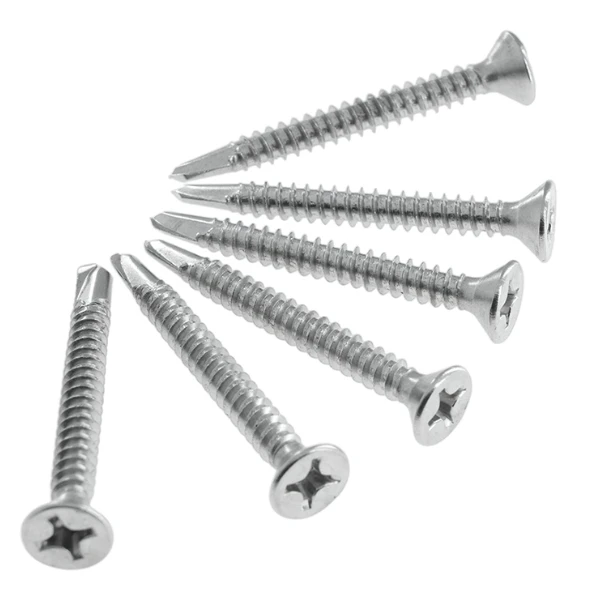 Customize Stainless Steel 304 Countersunk Flat Head Csk Self Drilling Screw