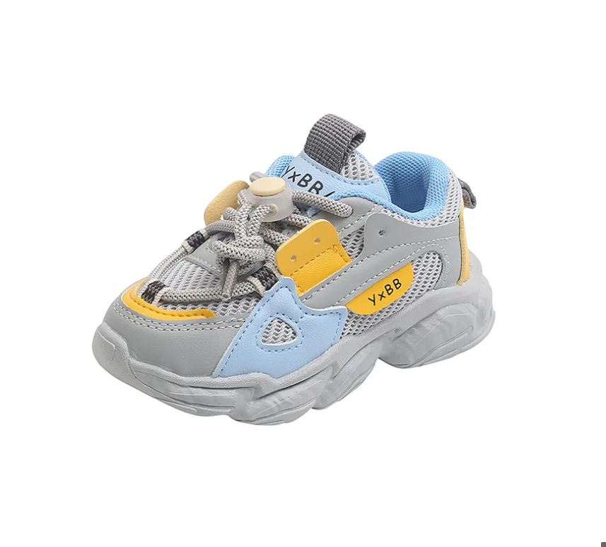 Лидер продаж, детские кроссовки, дышащая мягкая подошва для мальчиков и девочек, повседневная обувь, детская спортивная обувь