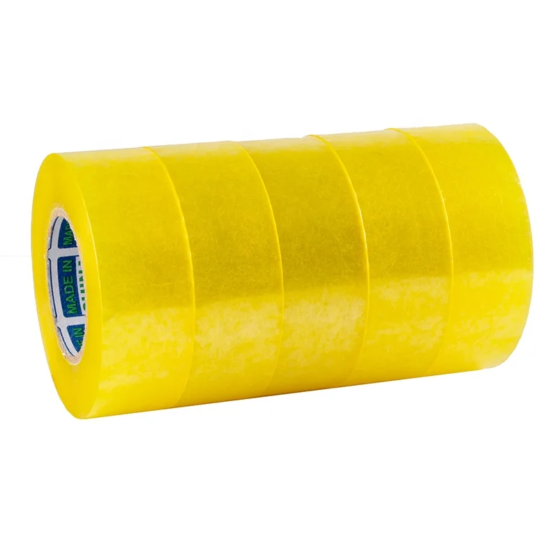 Strong Heavy Duty Clear Adhesive BOPP Packing Tape For Carton Sealing