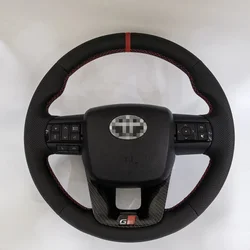 Upgrade GR Style  Steering wheel  For Toyota HILUX Steering wheel 2012- 2021 GR motion steering wheel