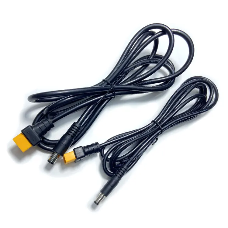 Xt60 Female To Dc 5521 Male Connector Adapter Cable CUSTOM WIRE HARNESS for RC Mode Helicopter Quadcopter