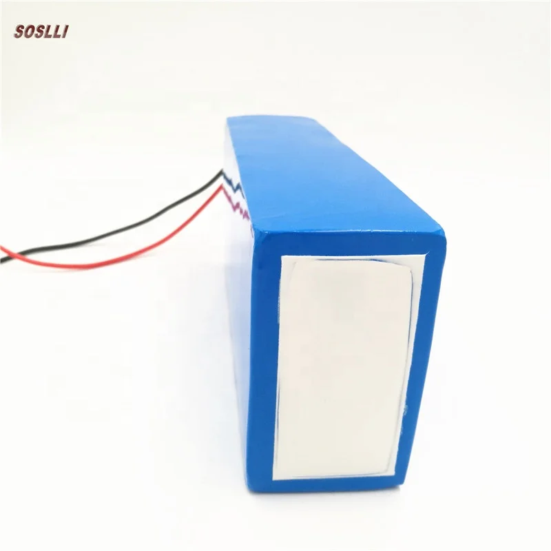 SOSLLI OEM Electric scooter battery 36V 48V 52V 10Ah 15Ah 25ah 28ah ebike battery pack lithium ion battery for 1000W 1500W ebike