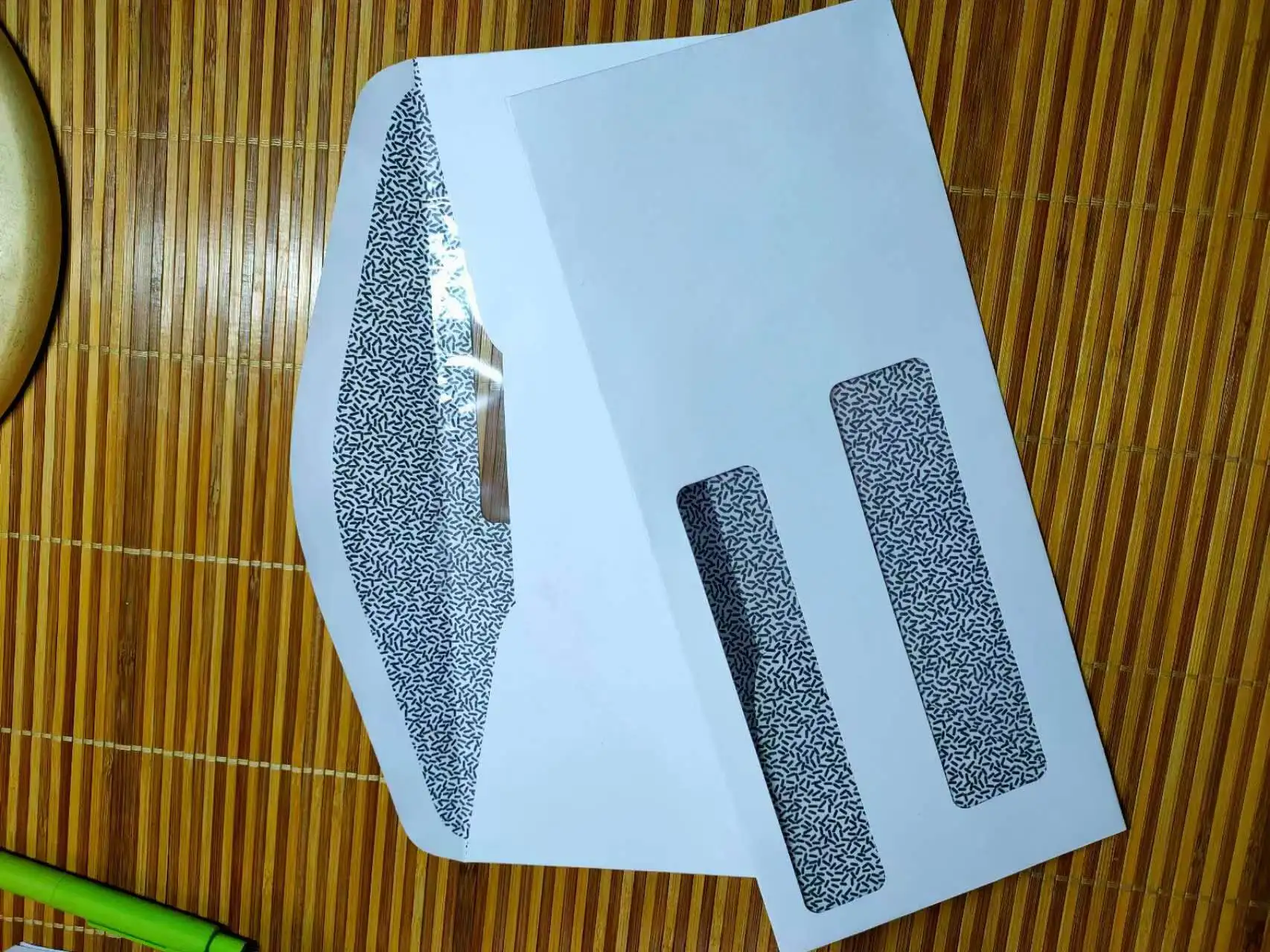 Custom color #9 personalized envelopes office supplies envelopes paper envelope with window