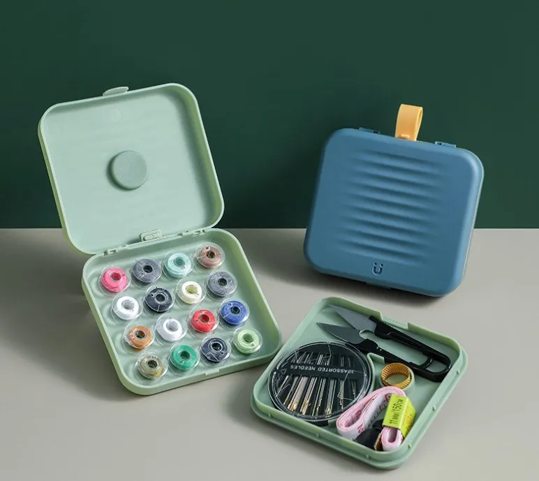 Household Multifunctional Sewing Box Hand-stitched Needle Thread Sewing Storage Box Set