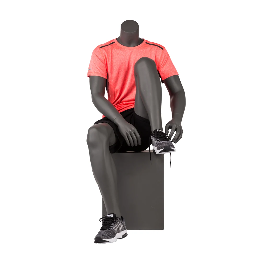 
Man Sitting Model Sports Male Mannequin For Shops 