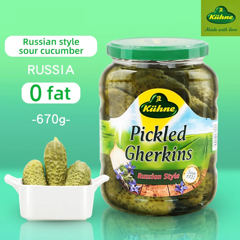 Wholesale Canned Food Canned Cucumber Canned Pickle Cucumbers Canned Pickles Vegetables Healthy Gherkins Kimchi in Jar