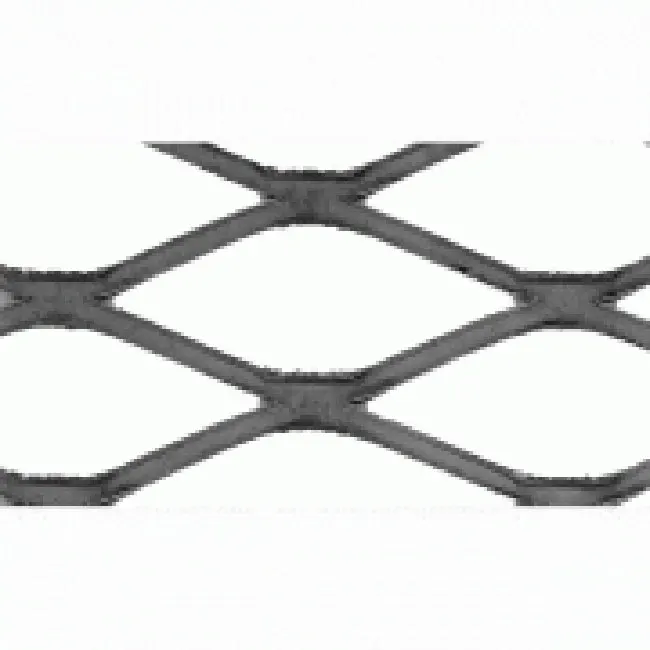Diamond 4x8mm Opening Aluminum Gutter Guard Expanded Metal Mesh For Trench Cover High safety performance
