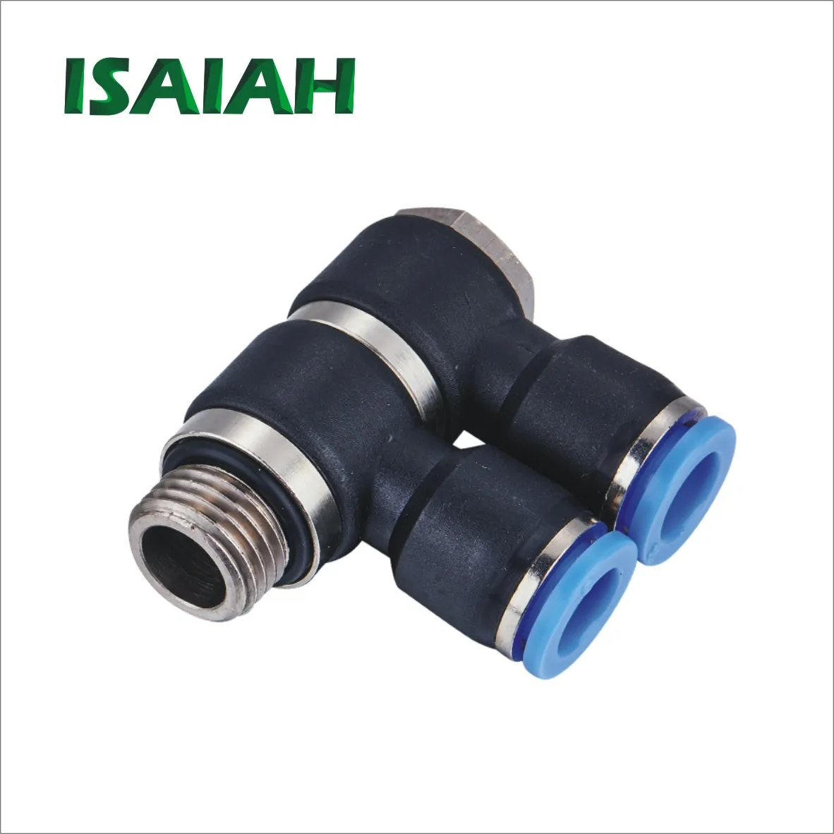 Manufacturer Pneumatic Joint SMC Type Plastic Push Quick Air One Touch Tube Brass with Nickel plated Straight Air Fittings