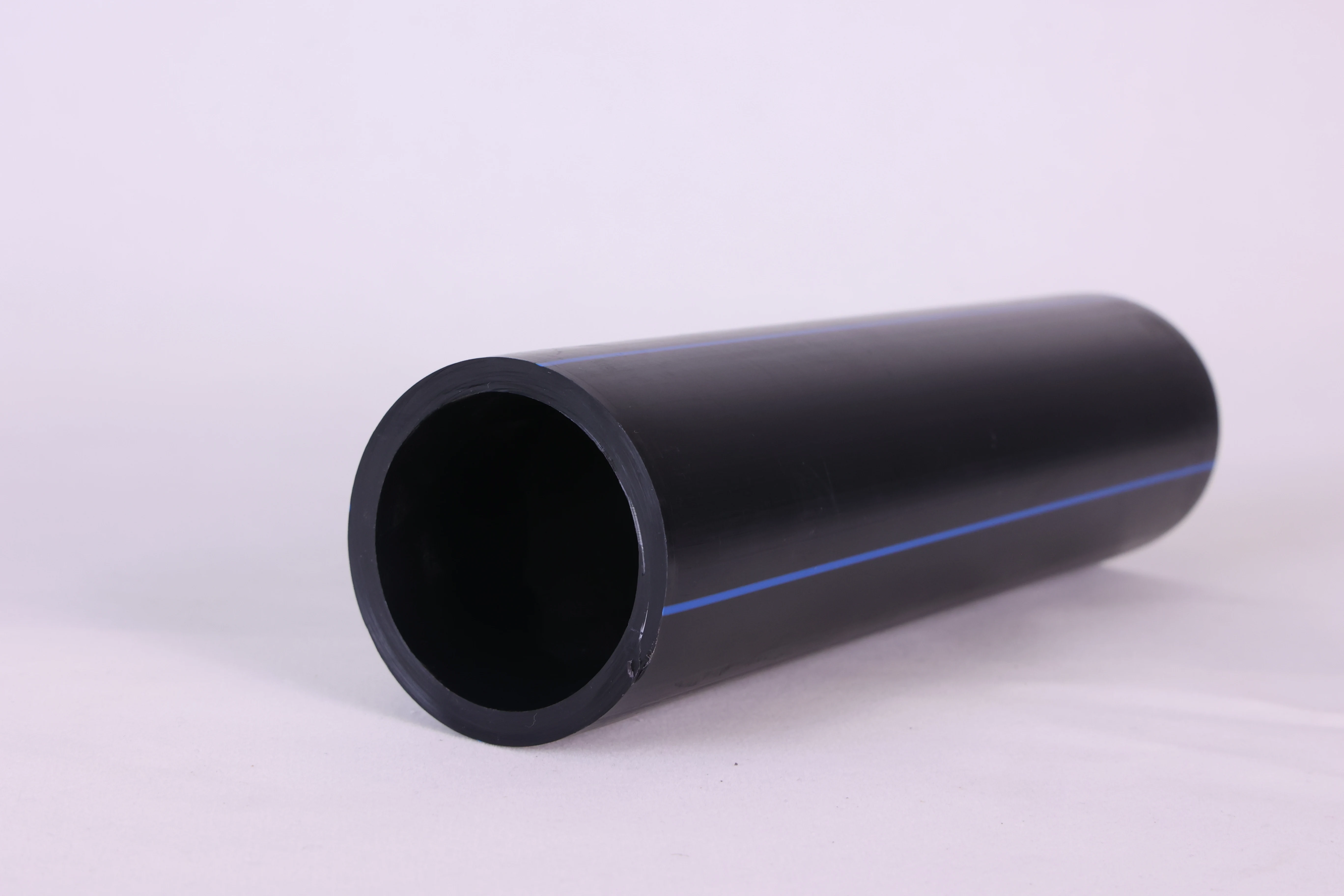 Polyethylene PE100 Grade HDPE Drain Pipe Black Plastic Tube For Sale