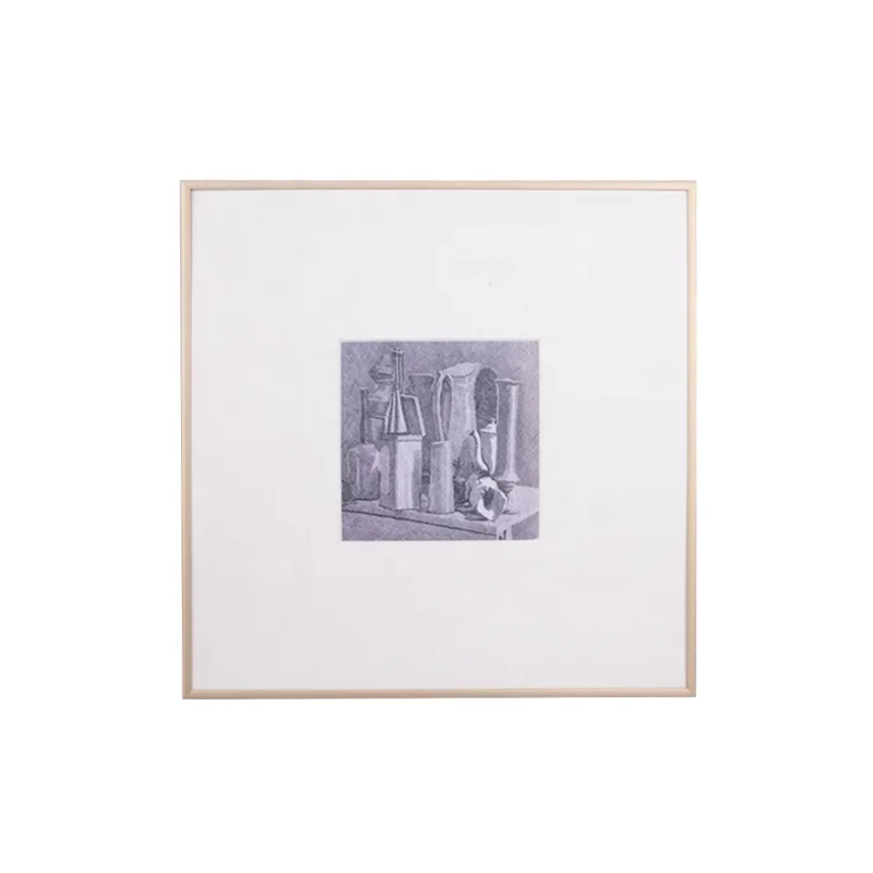 
hot sale simple square custom made 20x20 25x25 30x30 aluminum photo frame 