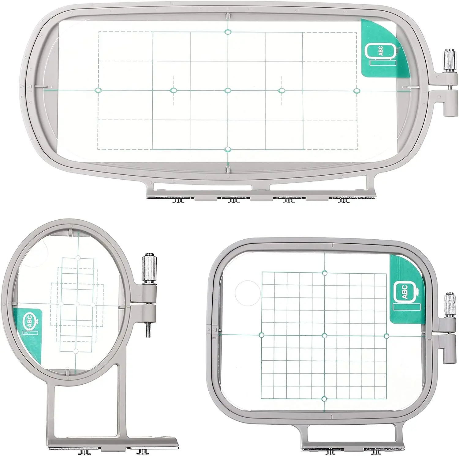 Sew Tech Embroidery Hoops for Brother SE700 SE600 PE535 PE550D PE545 SE400 PE525 PE540D PE500 M380D Babylock Embroidery Machine