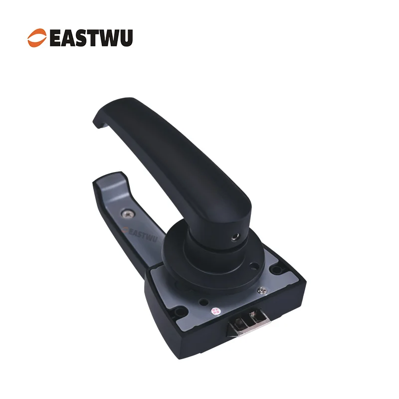 RV Caravan Black Toilet Washroom Door Lock Handles